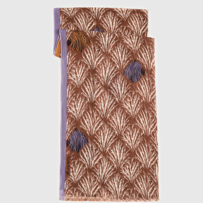 Fular estampado