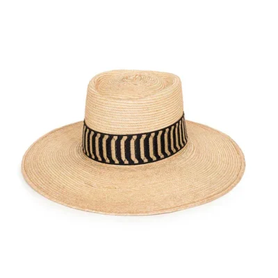 Sombrero cinta rombos